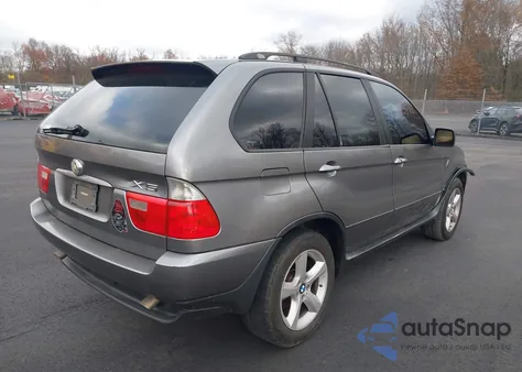 2005 BMW X5 3.0I from USA, damaged, VIN 5UXFA13585LY22084